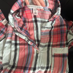 Victoria Secret Flannel Pajama Set